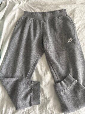 Nike girl's pants, grey, L